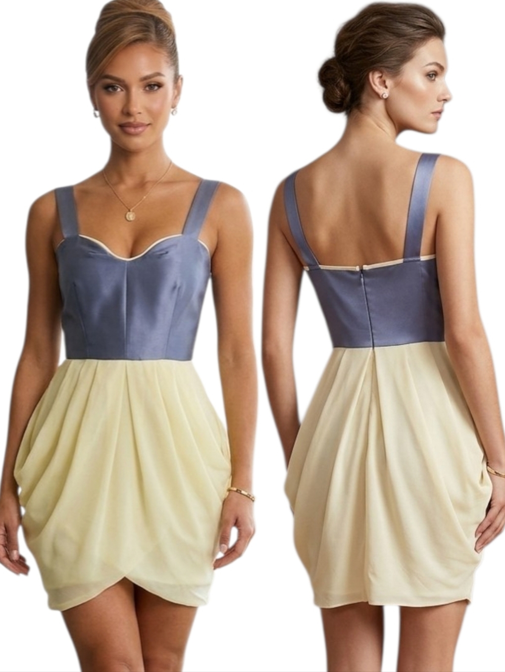 RAG & BONE 100% Silk Peplum Dress - Size 10